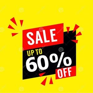 All items are marked down up to 60% off! SHOP NOW!!!!